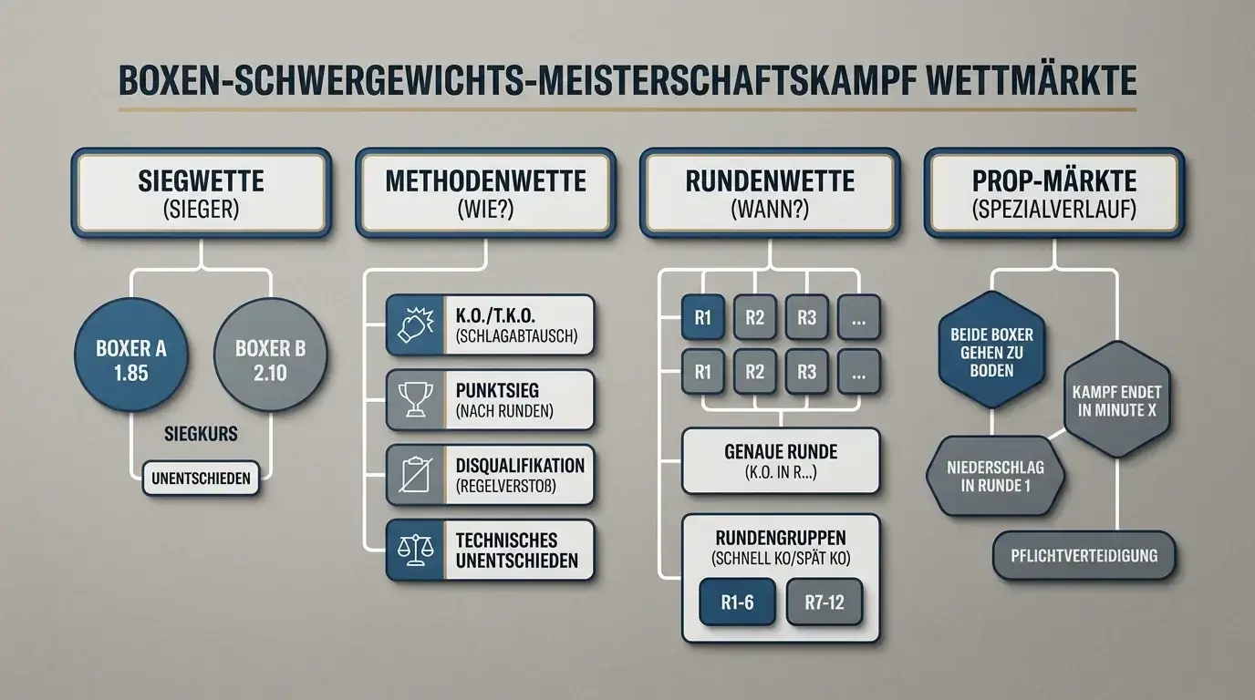 Bet365 Boxen Markttiefe – bis zu 50 verschiedene Wettmärkte pro Hauptkampf im Überblick