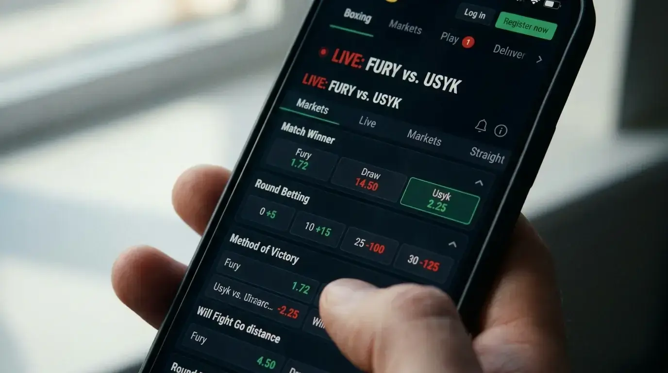 Bet365 Boxen mobile Live-Wetten – In-Fight-Märkte und Quoten in der App unterwegs nutzen