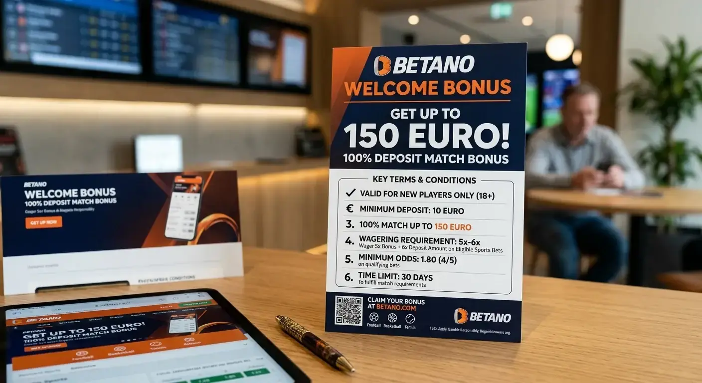 Betano Willkommensbonus für Boxwetten – 100% Ersteinzahlungsbonus bis 150 Euro und Umsatzbedingungen erklärt