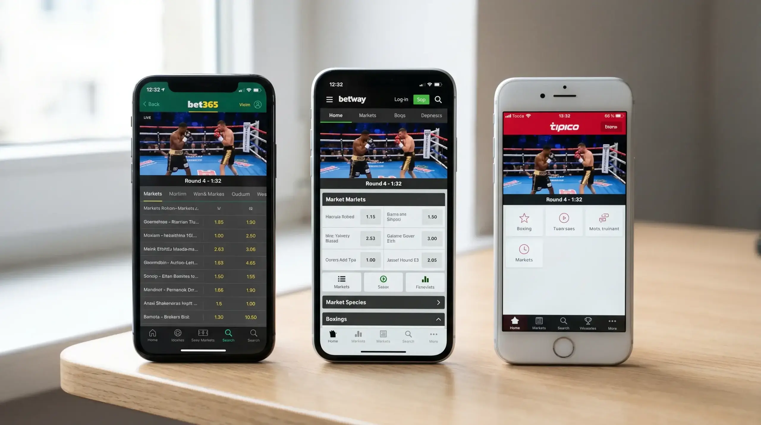 Beste Anbieter für Boxen Live Wetten: Bet365, Betway und bwin im Vergleich für In-Fight-Märkte
