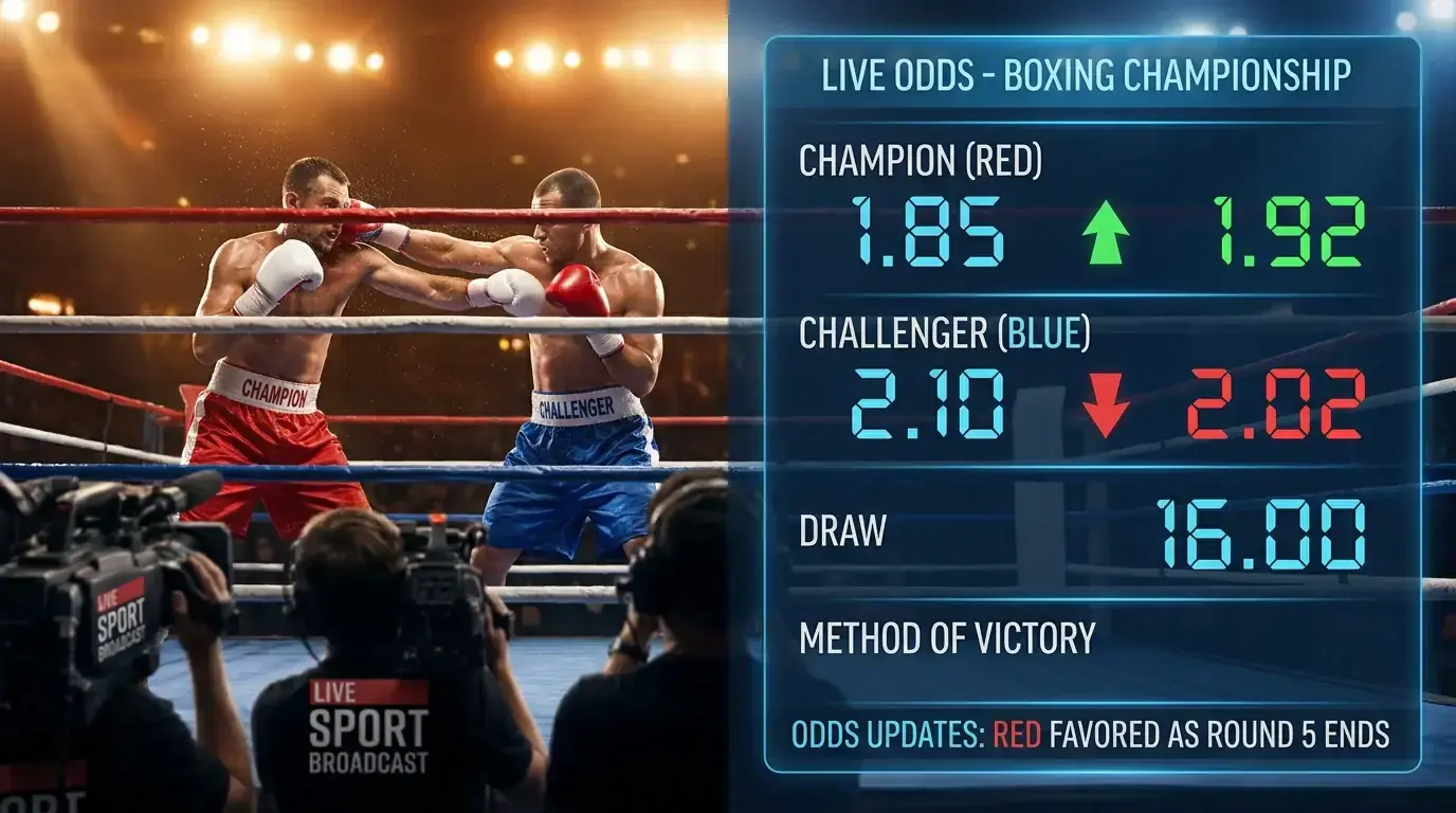 Boxen Live Wetten Tipps: In-Fight-Quoten lesen und strategisch nutzen während des Kampfes