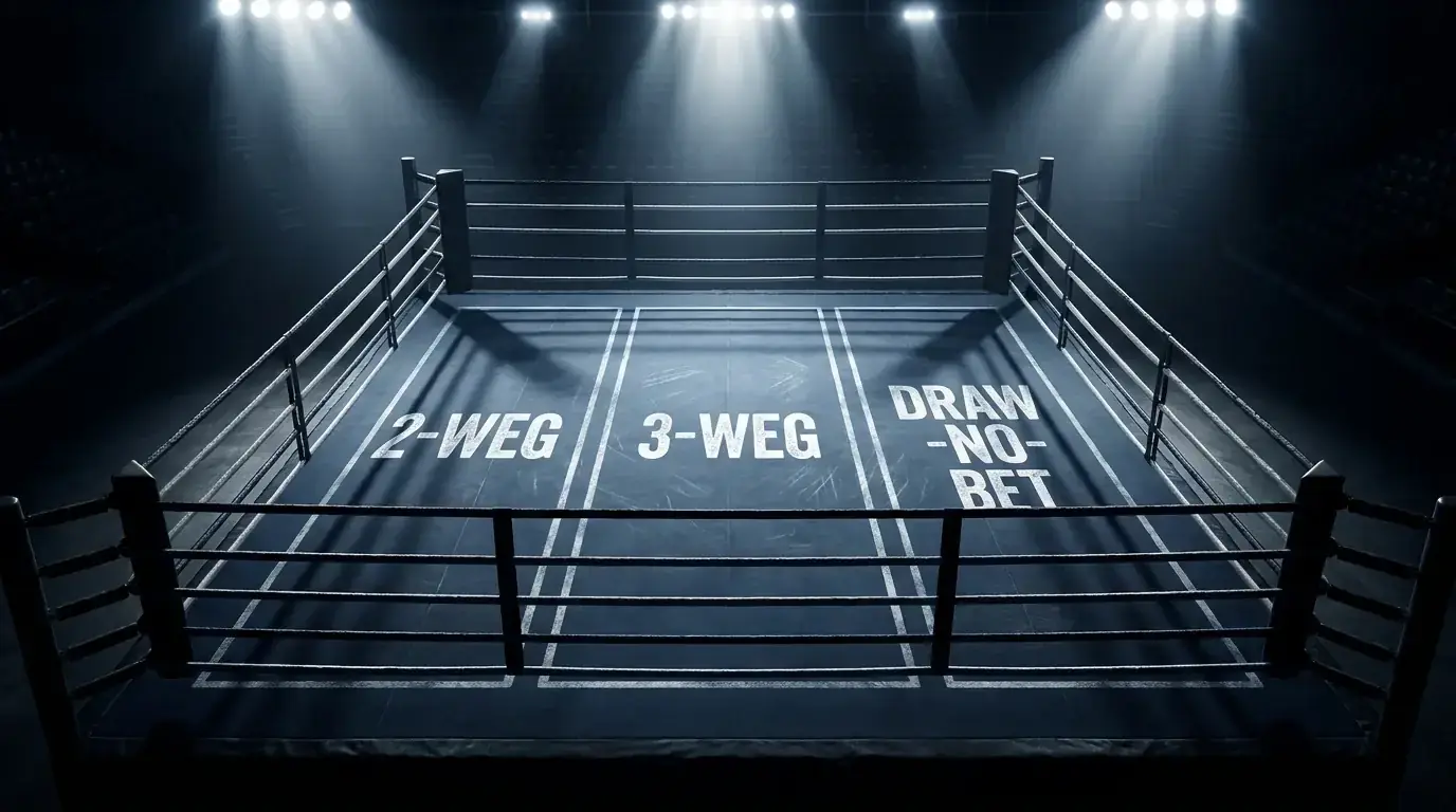Siegwette Boxen – Übersicht 2-Weg, 3-Weg und Draw-No-Bet Wettarten im Vergleich