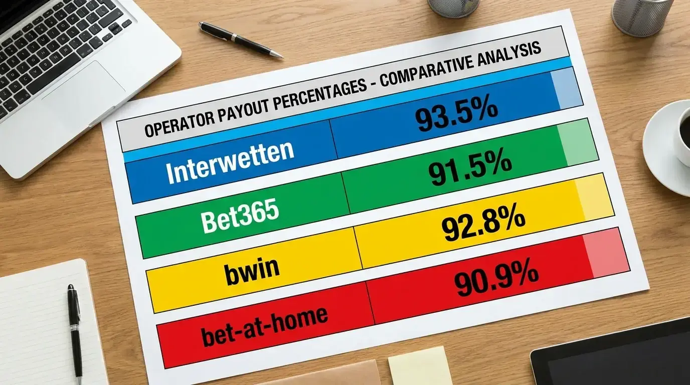 Interwetten Auszahlungsquote 93,5% im Vergleich zu Bet365 und bwin beim Boxen: Marktdatenvergleich